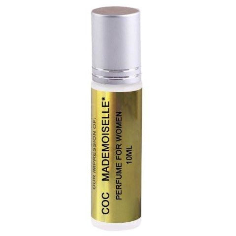 Coco Mademoiselle Oil IMPRESSION with SIMILAR Fragrance Accords, 10ml Roller Bottle