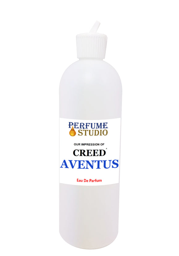 Creed Aventus Inspired Perfume - Bulk 16oz Bottle; Prediluted & Ready to Spray