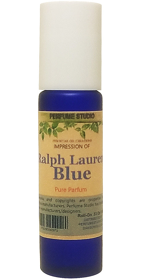 Perfume Studio Fragrance Oil IMPRESSION of RL Blue Perfume for Women; 10ml Roll-on Bottle