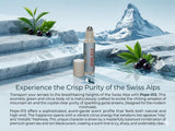 Perfume Studio Body Oil Fragrance 10ml Travel Rollerball Aromatic Green & Citrus Scent Swiss Alps Inspired with Green Tea, Blackcurrant, and Metallic Freshness (Pepe-013)