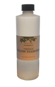 Yellow Diamonds Pure Perfume Oil Impression, 8.2 oz Bulk Size Bottle