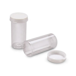 CLEAR POLYSTYRENE SNAP CAP VIAL; 7 DRAM