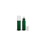 Perfume Studio Aromatherapy Roller Bottles with Frosted Glass Metal Ball Applicator, 10 ML