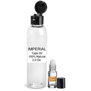 Wholesale Premium Perfume Oil  Inspired by Creed Imperial Millesime* in a 2oz Bottle with a free empty 5ml glass roller bottle