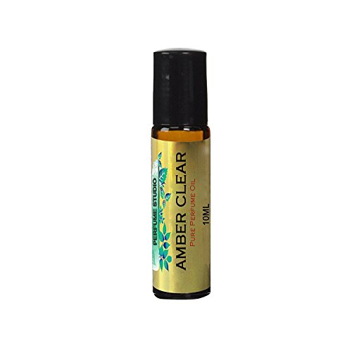 Amber Clear Perfume Oil - 100% Pure Premium Quality Perfume Oil (10ML ROLLER BOTTLE)