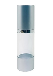 Perfume Studio Airless Pump Bottle Refillable; 1 oz. Ideal Airless Dispenser Container for Travel Made from BPA Free Clear Durable Plastic. (30ml - 1, Airless Pump Bottle)