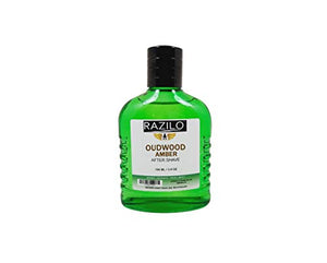 Razilo After Shave for Men Splash On 3.4oz / 100ml Green Glass Bottle.