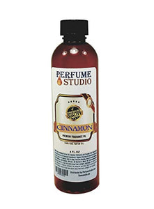 Cinnamon Fragrance Oil for Candle Soap Making, Lotion, Perfume, Cologne, Incense, Bath Bomb, Diffusers, Plug in Refills, Oil Burners. Premium Scented Pure Perfume Oil (Cinnamon 4oz)