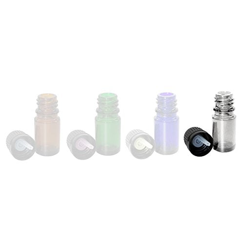 Perfume Studio 5ml Clear Glass Euro Dropper, 6-pack (CLEAR GLASS)