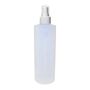 Perfume Studio 8oz HDPE Fine Mist Spray Bottles with a 24/410 Neck Size, Pack of 8 (White FINE Mist Sprayer)