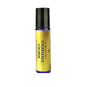 Perfume Studio Premium Quality Oil IMPRESSION with SIMILAR Accords to Bnd Indigo; Long Lasting 100% Pure No Alcohol Oil - Perfume Oil VERSION; Not Original Brand (10ML BLUE ROLLER BOTTLE)