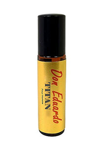 Don Eduardo Titan Pheromone Perfume for Men. A Soft Woods & Musky Masculine Perfume Oil Formulated to Attract Women (10ml Roll On)
