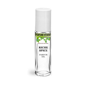 Riche Spice Perfume Oil for Men in a 10ml Roller Bottle (Premium Grade Parfum Oil with Aromatic Fresh Spicy Accords)