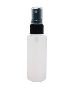 Pack of 10, 2oz Plastic Spray Bottles with Fine Mist Sprayers. HDPE Plastic, Non Toxic, BPA Free, Food Grade Bottles. Perfect for Travel & Home Use. Essential/Perfume Oil Sample Included