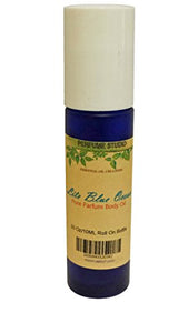 Lite Blue Ocean Perfume Oil in a 10ml - Ideal Rollerball Perfume for Travel (Pure Parfum)