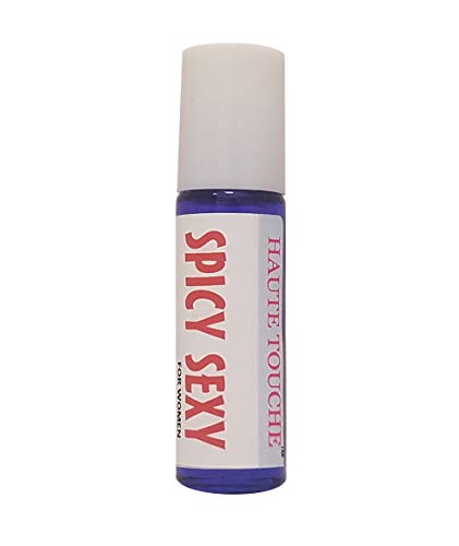Spicy Sexy Perfume for Women; Pheromone Infused Fragrance, 7ml Roller Bottle
