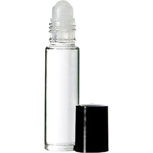 Perfume Studio Glass Roll On Bottles 10 ml (10, Clear Glass Plastic Ball)