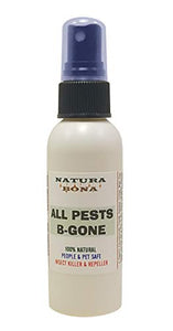 Natura Bona All Pest B-Gone Bug & Critter Insect Killer Repellent Environmentally Safe Spray for Home Use. Made from Natural Essential Oils Known to Effectively Get Rid of Pests