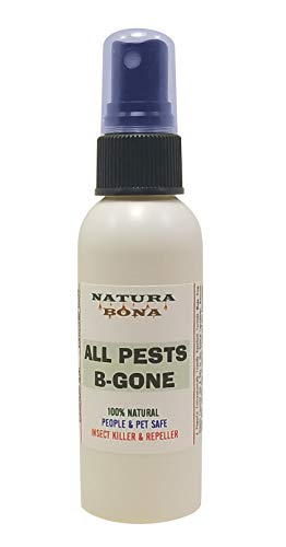 Natura Bona All Pest B-Gone Bug & Critter Insect Killer Repellent Environmentally Safe Spray for Home Use. Made from Natural Essential Oils Known to Effectively Get Rid of Pests