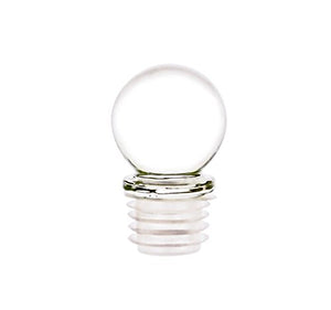 Perfume Studio Lead Free 18mm Globe Glass Stopper with an Air Tight Closure. Ideal for Wine Bottles, Apothecary Containers, Perfume Oil Bottles, Essential Oil Containers (1)