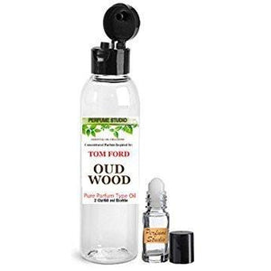 Wholesale Premium Perfume Oil  Inspired by Tom Ford* Oud Wood in a 2oz Bottle with a free empty 5ml glass roller bottle