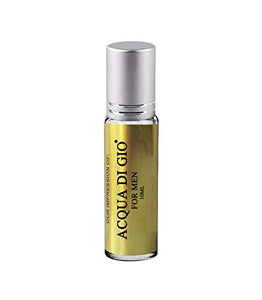 Perfume Studio Oil IMPRESSION with SIMILAR Notes to{AquaDeGio}Men, 100% Pure, No Alcohol Premium Quality Fragrance Oil (VERSION/TYPE Oil; Not Original Brand)