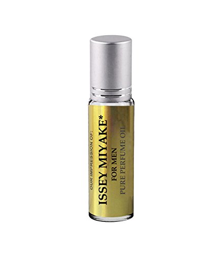 OIL IMPRESSION of Issy Miaki for Men, GENERIC VERSION perfume with SIMILAR Fragrance Notes, 100% Pure Undiluted, No Alcohol Parfum Oil -(Perfume Studio TYPE Body Oil; Not Original Brand)