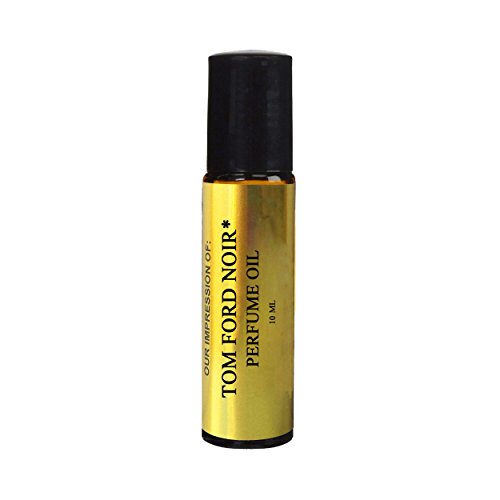 PerfumeStudio Oil IMPRESSION of Tom Ford Noir Perfume for Men; 10ml Roll On Glass Bottle, 100% Pure Undiluted, No Alcohol Parfum (Premium Quality Fragrance Version)