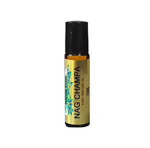 NAG CHAMPA Perfume Oil Roll On - 100% Pure Premium Quality Perfume Oil (10ML ROLLER BOTTLE)