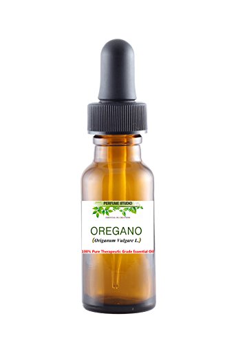Oregano Essential Oil Therapeutic Grade 100% Pure OREGANO Essential Oil in a 15 ml Amber Glass Dropper Bottle (Origanum Vulgare L. Premium Quality Aromatherapy Essential Oil)