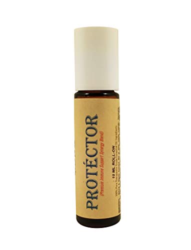 Natura Bona Protector- Natural Essential Oil Blend Roll On Prediluted and Ready to use to Guard Against Environmental & Seasonal Threats; Effective Germ Fighter & Immune Booster (10ml Roll On)
