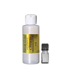 Perfume Studio Premium IMPRESSION Parfum Oil with SIMILAR Fragrance Accords to CREED ORIGINAL SANTAL; 100% Pure No Alcohol Perfume Oil VERSION/TYPE (Original Santal Type, 4 OZ)
