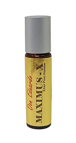 Don Eduardo Maximus-X Pheromone Infused Elixir Perfume for Men. An Spicy Oriental-Leather Fragrance Designed to Allure Women.