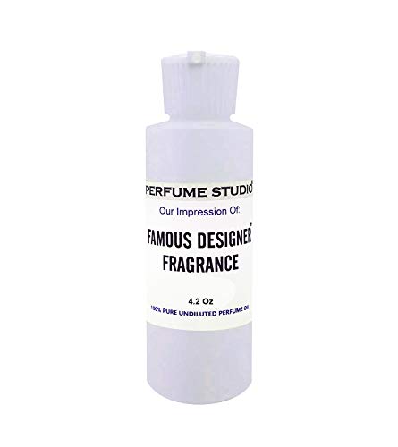 Perfume Studio Fragrance Oil Impression of Designer Fragrances; Top Quality Pure Perfume Oil Strength Undiluted & Alcohol Free, Bulk Bottle. Comparable Scent to: (Vert D'encens Type, 4oz)