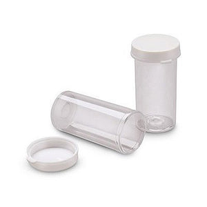 Clear Plastic Styrene Vials Tube (5 Dram/.63 Oz) Containers with Snap –  PERFUME STUDIO