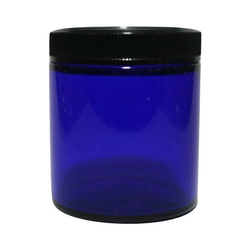 Cobalt Blue Glass Jar (Small)