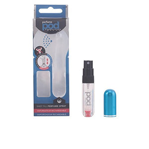 Perfume Pod Refillable Perfume Sprayer, Blue, Unisex, 0.2 oz.