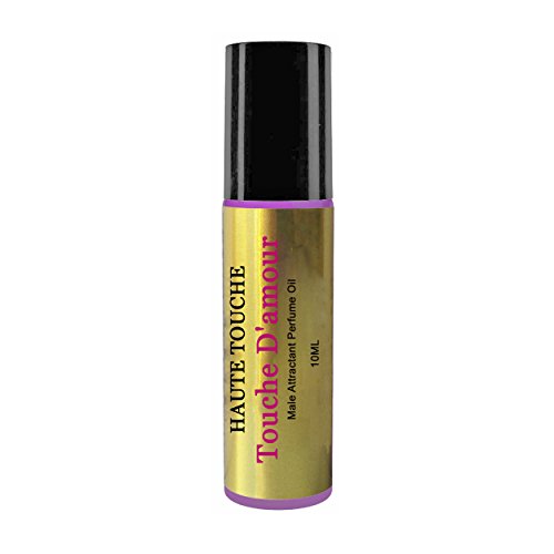 Touche D'amour Pheromone Perfume for Women. An Organic Plant Based Pheromone Infused Stimulant Fragrance to Attract Men; 10ml Roll On Bottle.