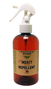 Organic Flying Insect Repellent Spray; 8oz. Long Lasting DEET FREE Herbal Insect Repellent made from Essential Oils. Repels Mosquitoes, Flies, Gnats, Ticks, Fleas, No-see-ums, bees. Kid Safe