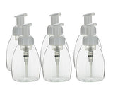 Natura BonaÂ® Empty Foaming Soap Dispensers Pump Bottles 250ml / 8.5oz Â Use Your Own Soap or Ours. Add Our Antibacterial Essential Oils for That Extra Protection.