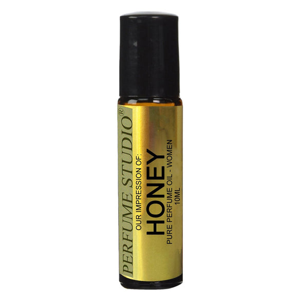 Perfume Studio Oil IMPRESSION Compatible to Honey Perfume for Women, 10ml Roller Bottle, 100% Pure Undiluted, No Alcohol Premium Parfum Oil