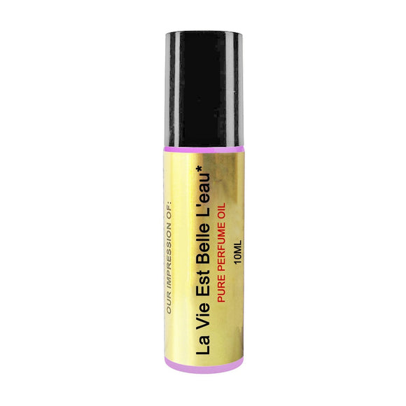 La Vie Est Belle Oil, Perfume IMPRESSION Compatible to: -{*LANC0ME LA_VIE_EST_BELLE*}{WOMEN}_; Long Lasting 100% Pure No Alcohol Oil. Perfume Oil VERSION; Not Original Brand