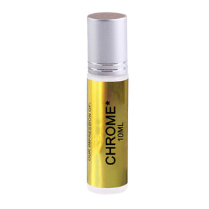 Perfume Studio Premium Fragrance Oil IMPRESSION Compatible to CHR0ME for Men; 10ml Roller Bottle, 100% Pure No Alcohol Oil (Perfume Oil VERSION/TYPE; Not Original Brand)
