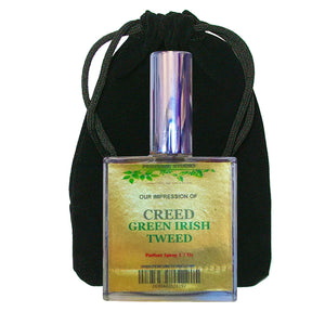 Perfume Studio IMPRESSION of Green Irish Tweed with Similar Notes to Original Creed Fragrance. Our Premium VERSION Scent; Not Original Brand; Parfum Spray 1.7oz