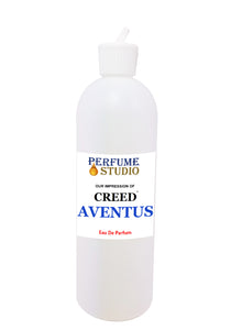 Creed Aventus Inspired Perfume - Bulk 16oz Bottle; Prediluted & Ready to Spray