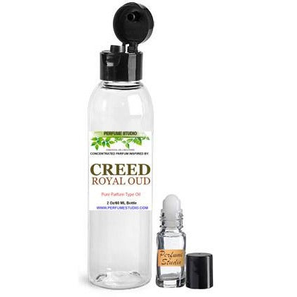 Wholesale Premium Perfume Oil  Inspired by Creed Royal Oud* Perfume in a 2oz Bottle with a free empty 5ml glass roller bottle