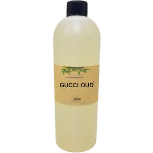 Wholesale Perfume Oils; Premium IMPRESSION of Guchi* Oud; 16oz Bottle