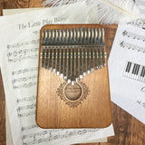 17 Keys Kalimba Thumb Piano High Quality Wood Mbira Body Musical Instruments With Learning Book Kalimba Piano Christmas Gift
