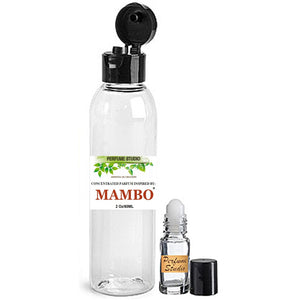 Wholesale Perfume Oil Inspired by Liz Claiborne Mambo* Cologne for Men, 2oz Plastic Bottle and 5ml Roll-on