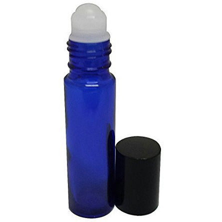Perfume Studio? Roll-On Glass Bottles, 10 ml (5, Real Cobalt Glass)